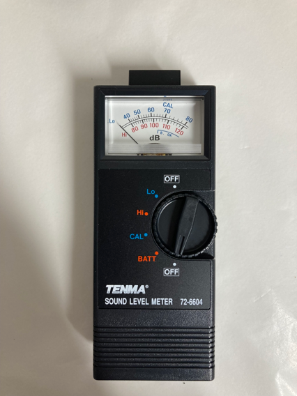 Tenma Sound Level Meter 72-6604 with Case and Manual