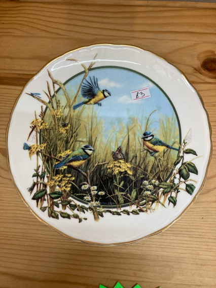 Royal Doulton Limited edition Collectors Plate ' A Merriment of Bluetits'