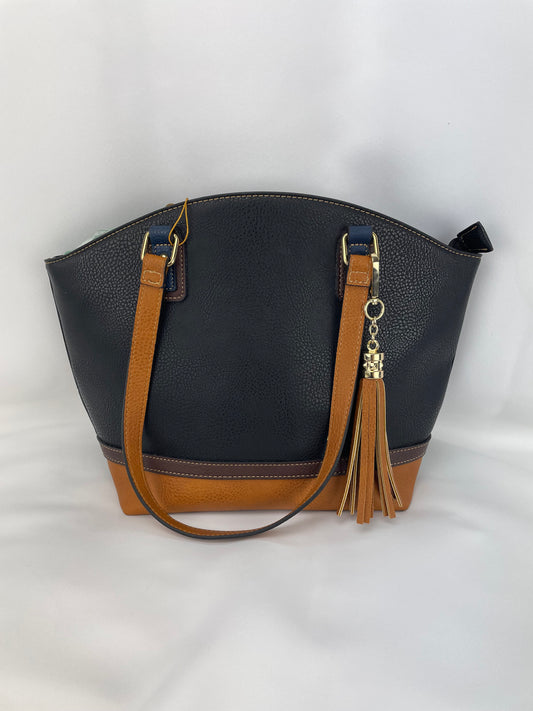 Brand New Bonmarche Black and Brown Handbag