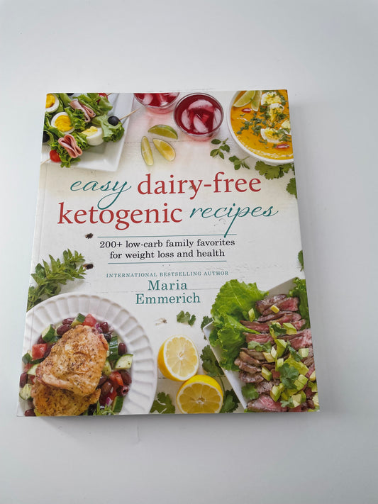 Easy Dairy - Free Ketogenic Recipes By Maria Emmerich  in Paperback